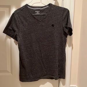 Express Mens shirt, dark gray